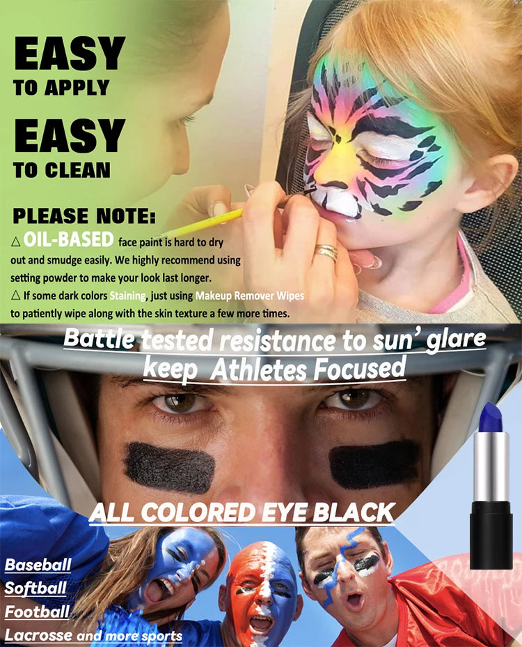 Professional Multi-Use Face and Body Paint Stick