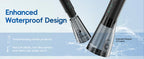 Electric Toothbrush and Water Flosser Set for Oral Care