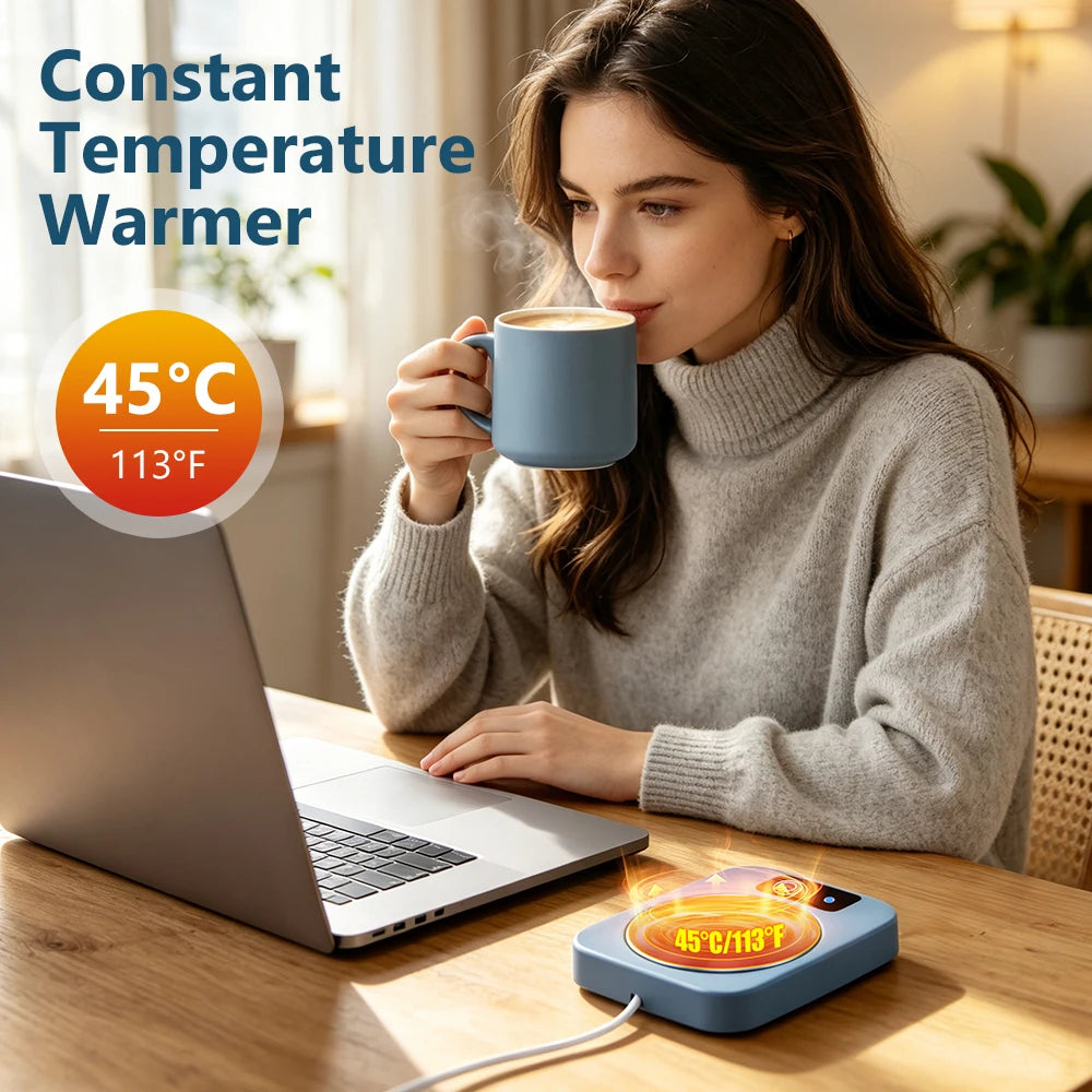 Electric Constant Temperature Beverage Mug Warmer Coaster
