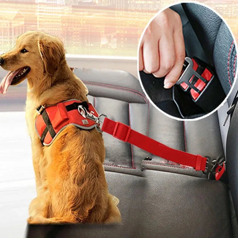 Adjustable Safety Seat Belt for Dogs and Cats