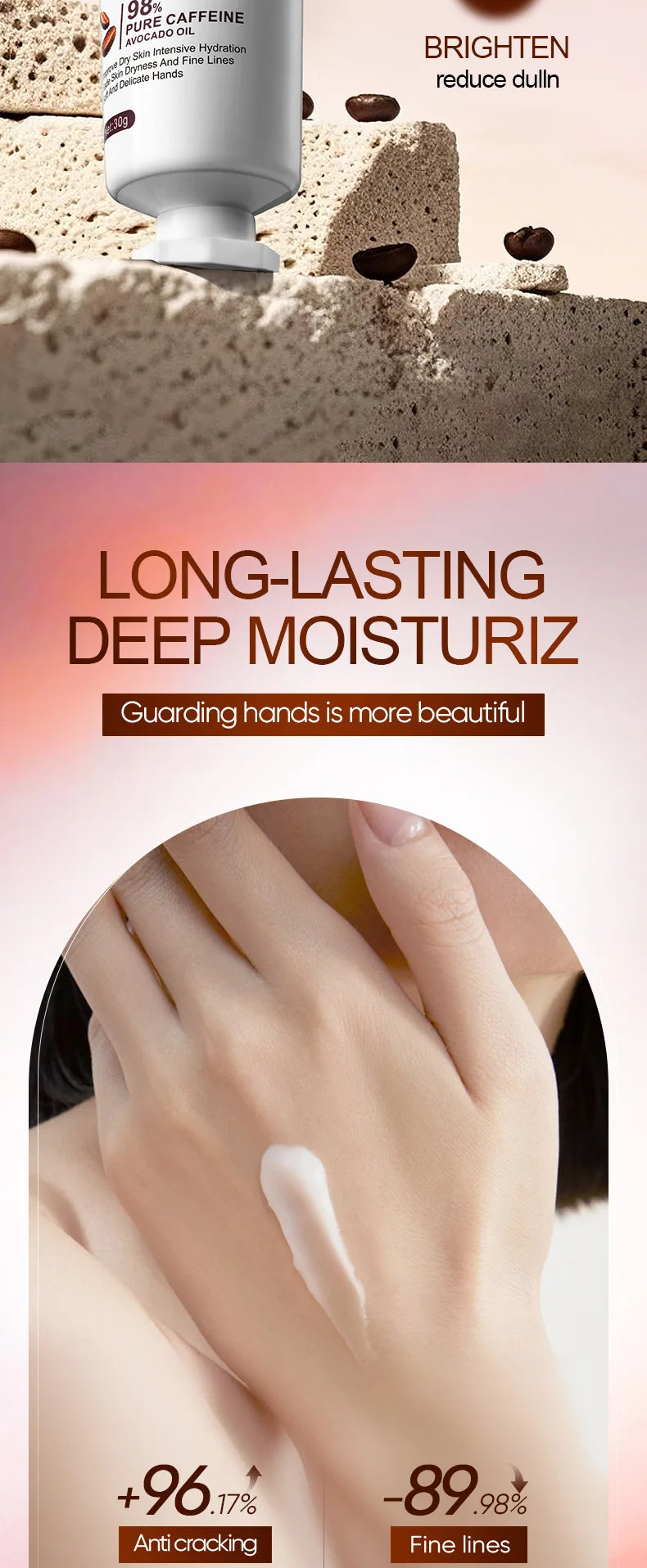 Iced Americano Nourishing Hand Cream Set for Dry Hands