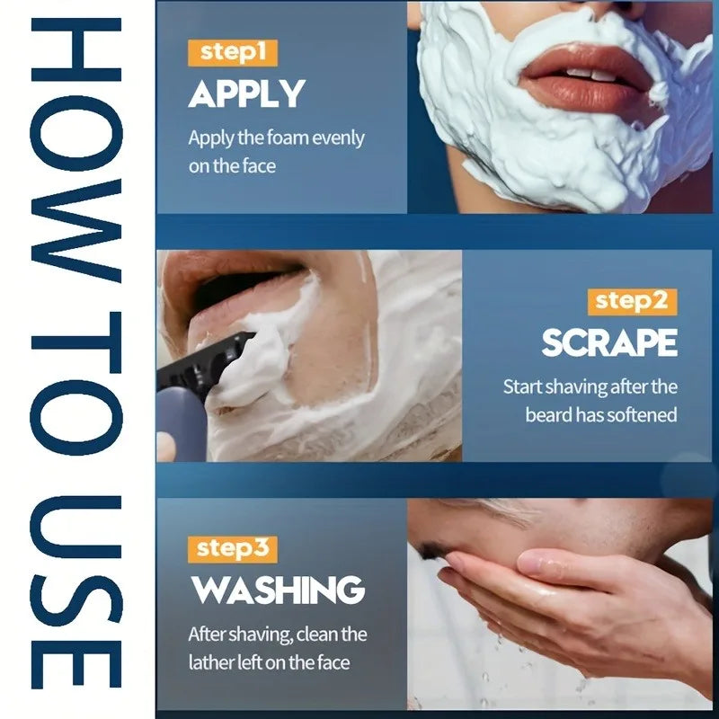 Refreshing Men's Shaving Soap for a Smooth Close Shave