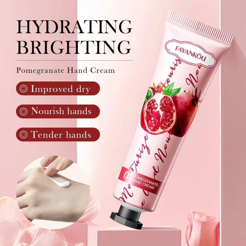 Hydrating Fruit Extract Hand Cream for Dry Skin