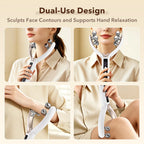 Micro-Current V-Shape Face Lifting and Contouring Massager