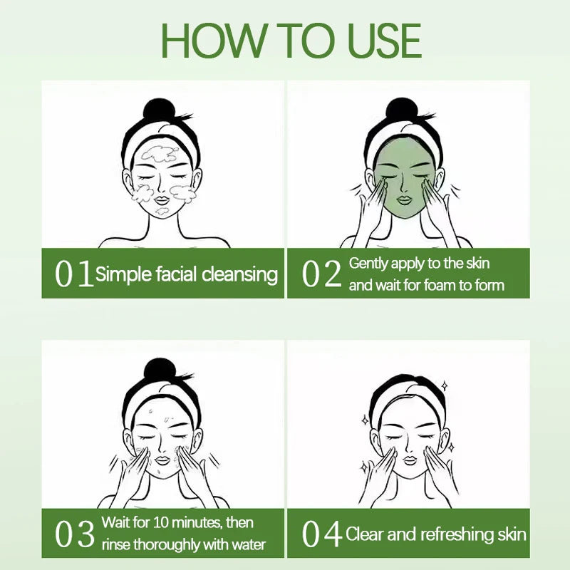 Deep Cleansing Anthocyanin Bubble Face Mask for Radiant Skin