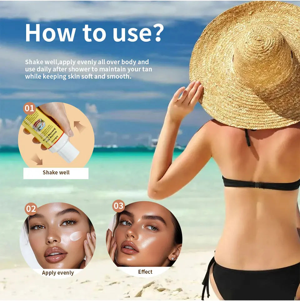 Sunless Tanning Body Booster Lotion
