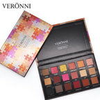 18-Color Waterproof Long-Lasting Eyeshadow Palette