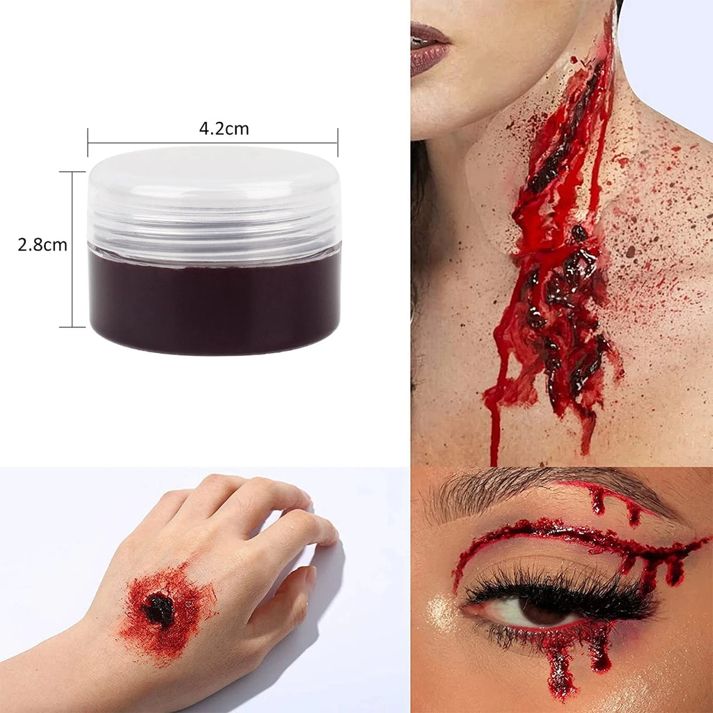 Professional SFX Scar Wax Kit for Halloween and Special Effects Makeup