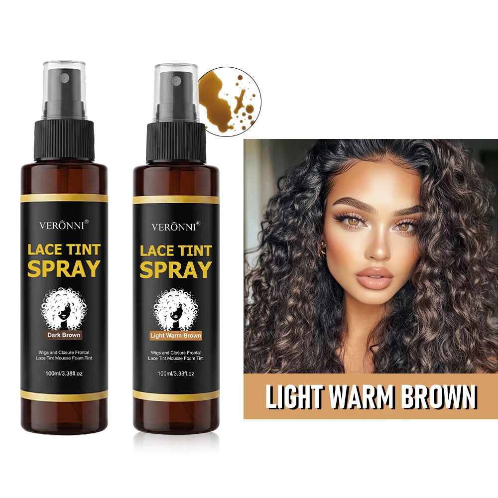 Waterproof Lace Tint Spray for Wigs and Lace Closures