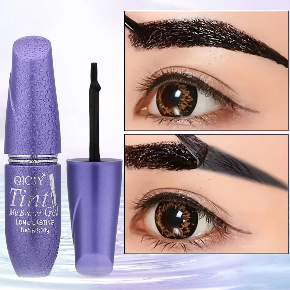 Waterproof Long-Lasting Peel-Off Eyebrow Tint Gel - 10