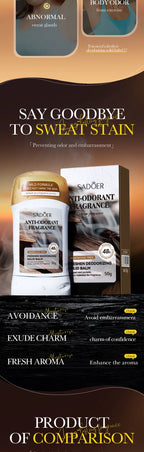 Solid Deodorant Cream for All-Day Odor Control