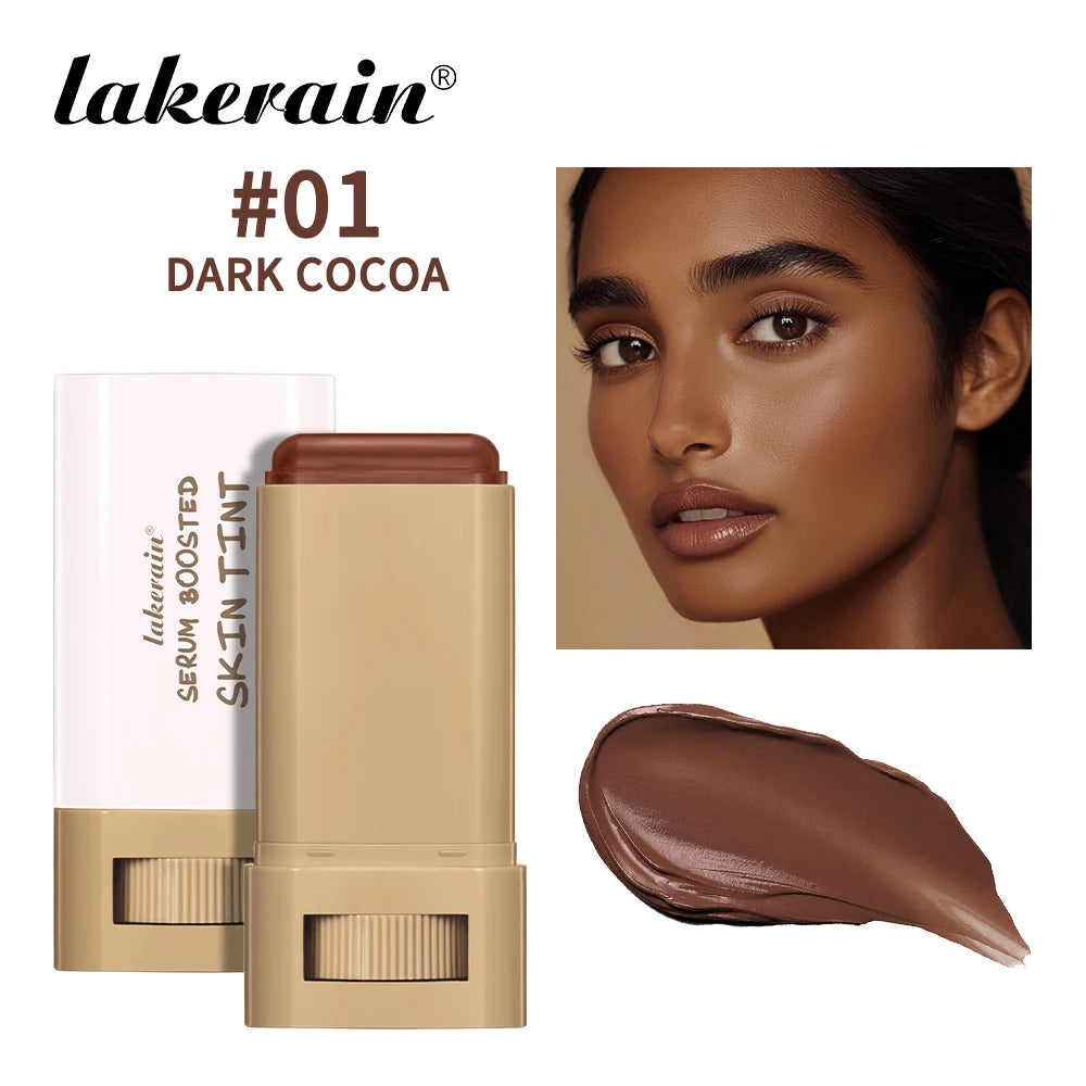 Matte Foundation Stick with Built-in Blending Brush - 44