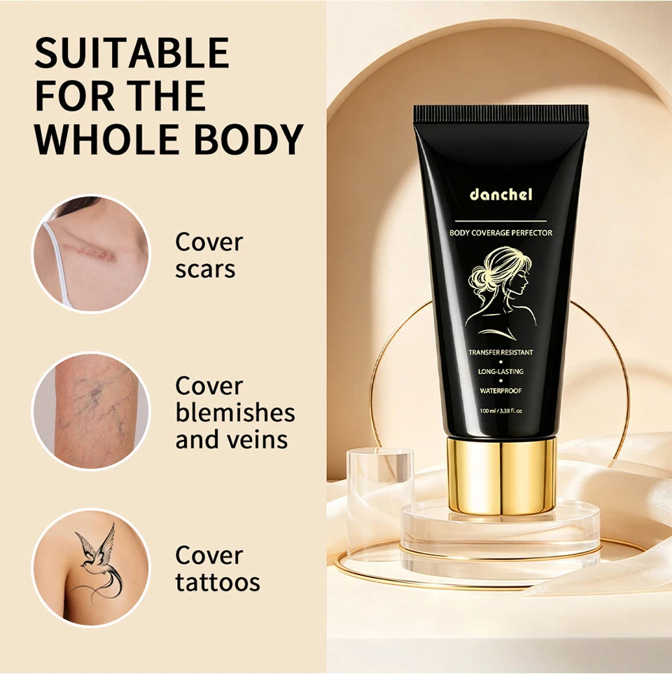 Waterproof Full Body Coverage Concealer for Scars and Tattoos - 12