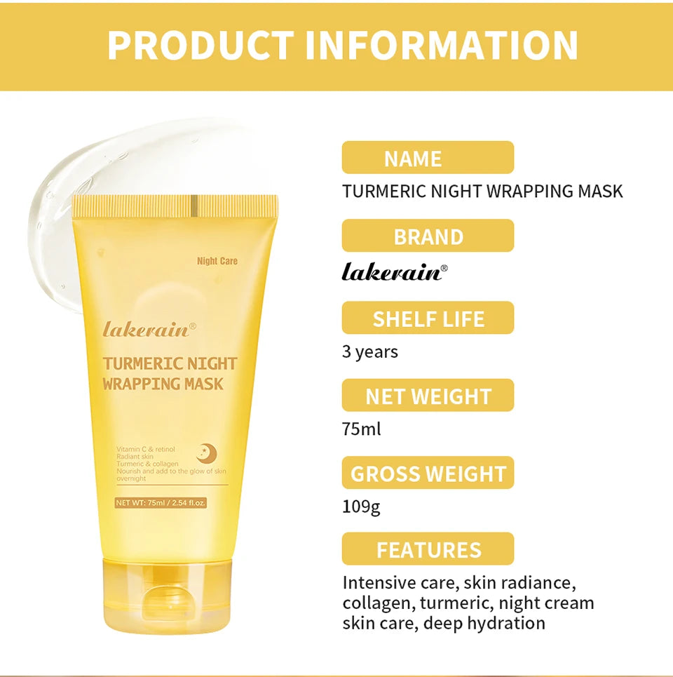 Turmeric Collagen Overnight Peel-Off Face Mask