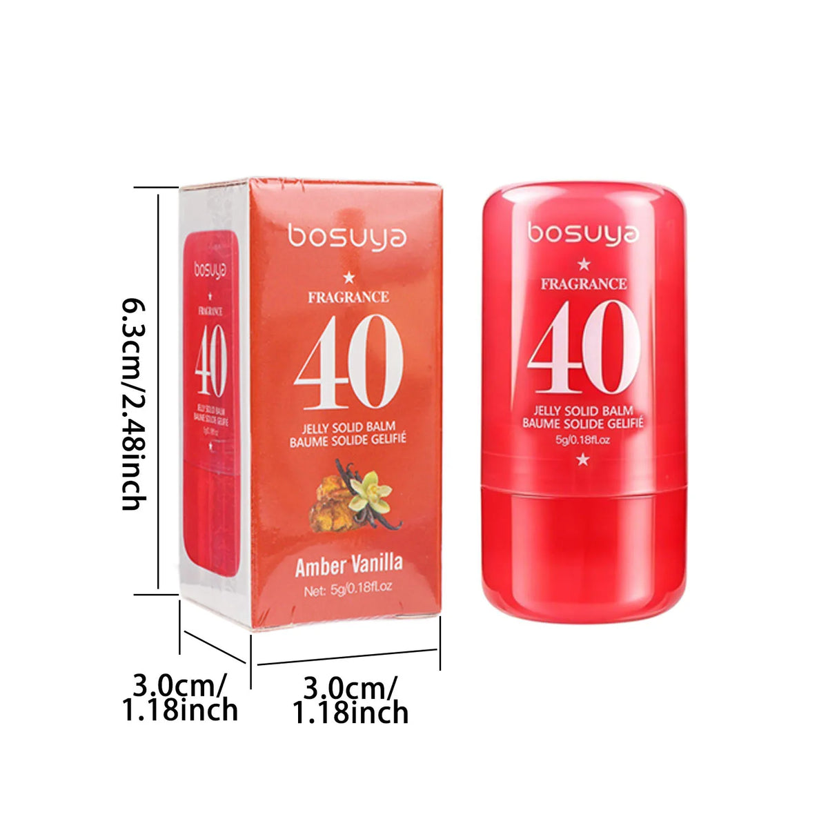 Portable Solid Perfume Jelly Balm