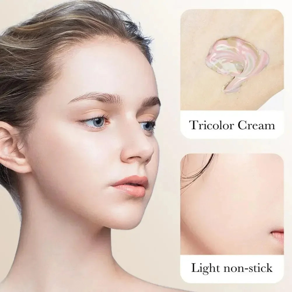 Three-Color Makeup Primer and Skin Tone Corrector