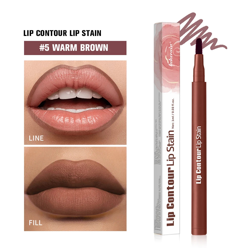 Dual-Sided Long-Lasting Lip Contour Stain and Liner - 33