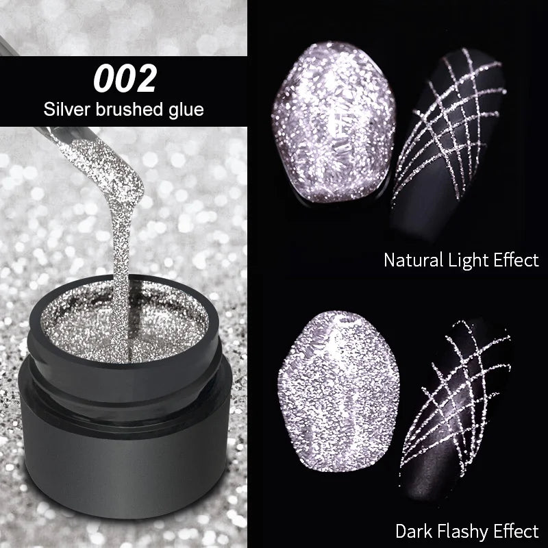 Reflective Spider Gel for Nail Art Design