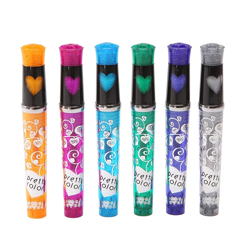 Temporary Tattoo Marker Pen Set with Stencils
