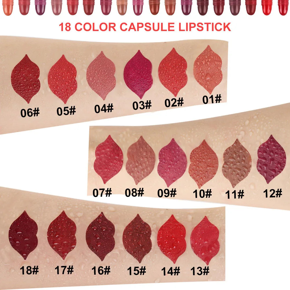 18-Piece Velvet Matte Mini Lipstick Collection