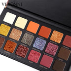 18-Color Waterproof Long-Lasting Eyeshadow Palette