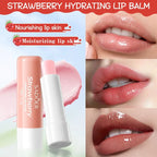 Strawberry Nourishing Hand Cream and Lip Balm Duo Set