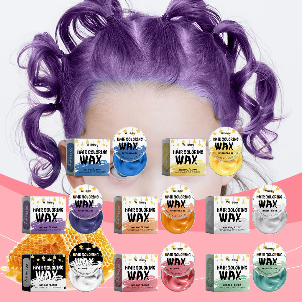 Temporary Hair Color Wax for Kids Parties