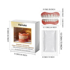 Comfortable Custom-Fit Realistic Denture Set