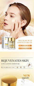 Hydrating Rice Extract Facial Cream for Radiant Skin