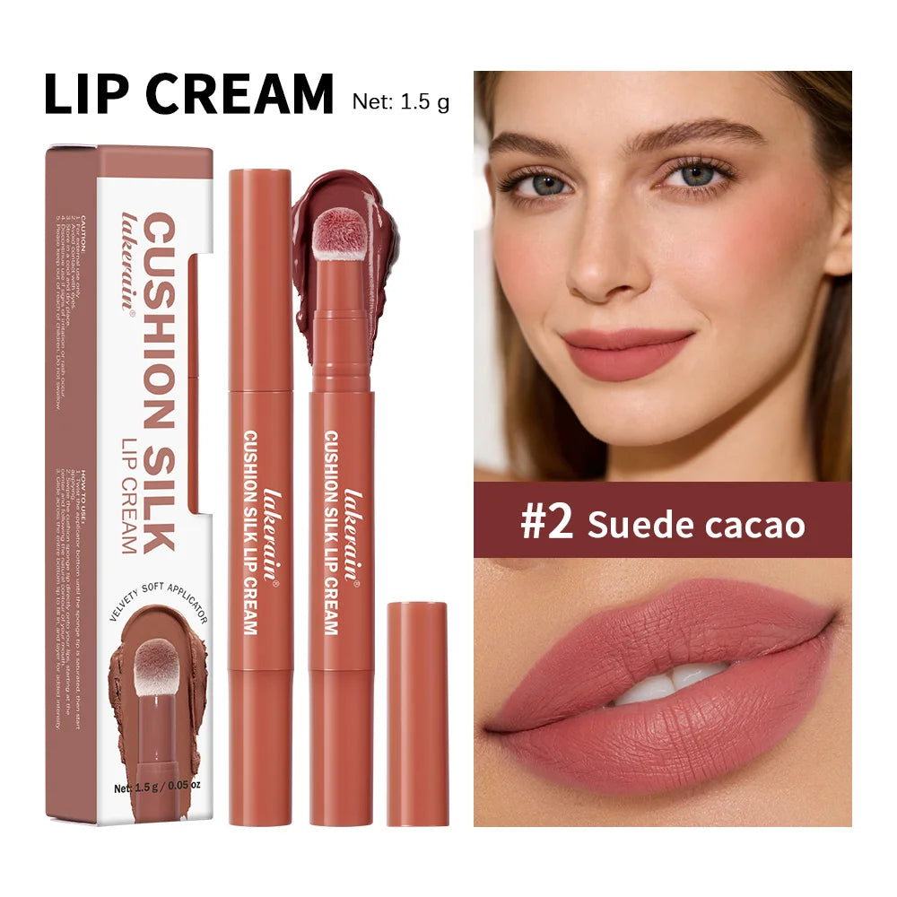 2-in-1 Matte Air Cushion Lip Cream and Blush - 24