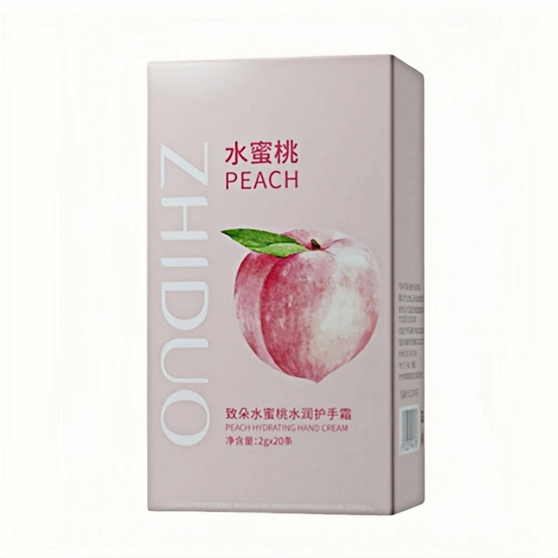 Portable Peach Moisturizing Hand Cream Sticks