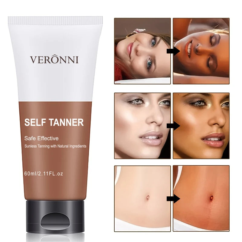 Sunless Self-Tanning Body Bronzing Cream - 5