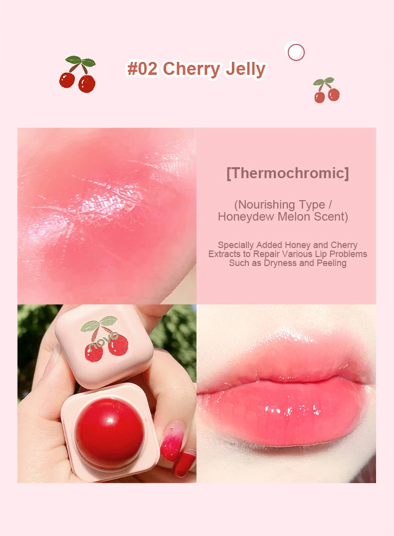 Color-Changing Pudding Moisturizing Lip Balm - 18