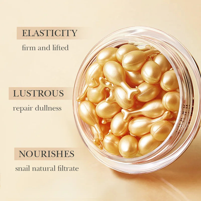 Snail Secretion Facial Repair Essence Capsules