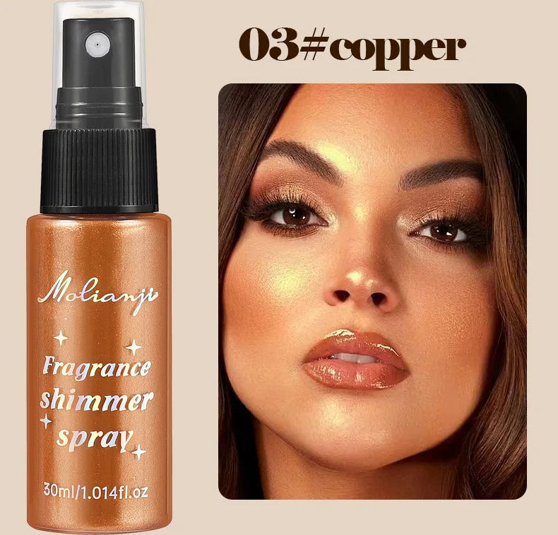 Diamond Liquid Body Highlighter Shimmer Spray