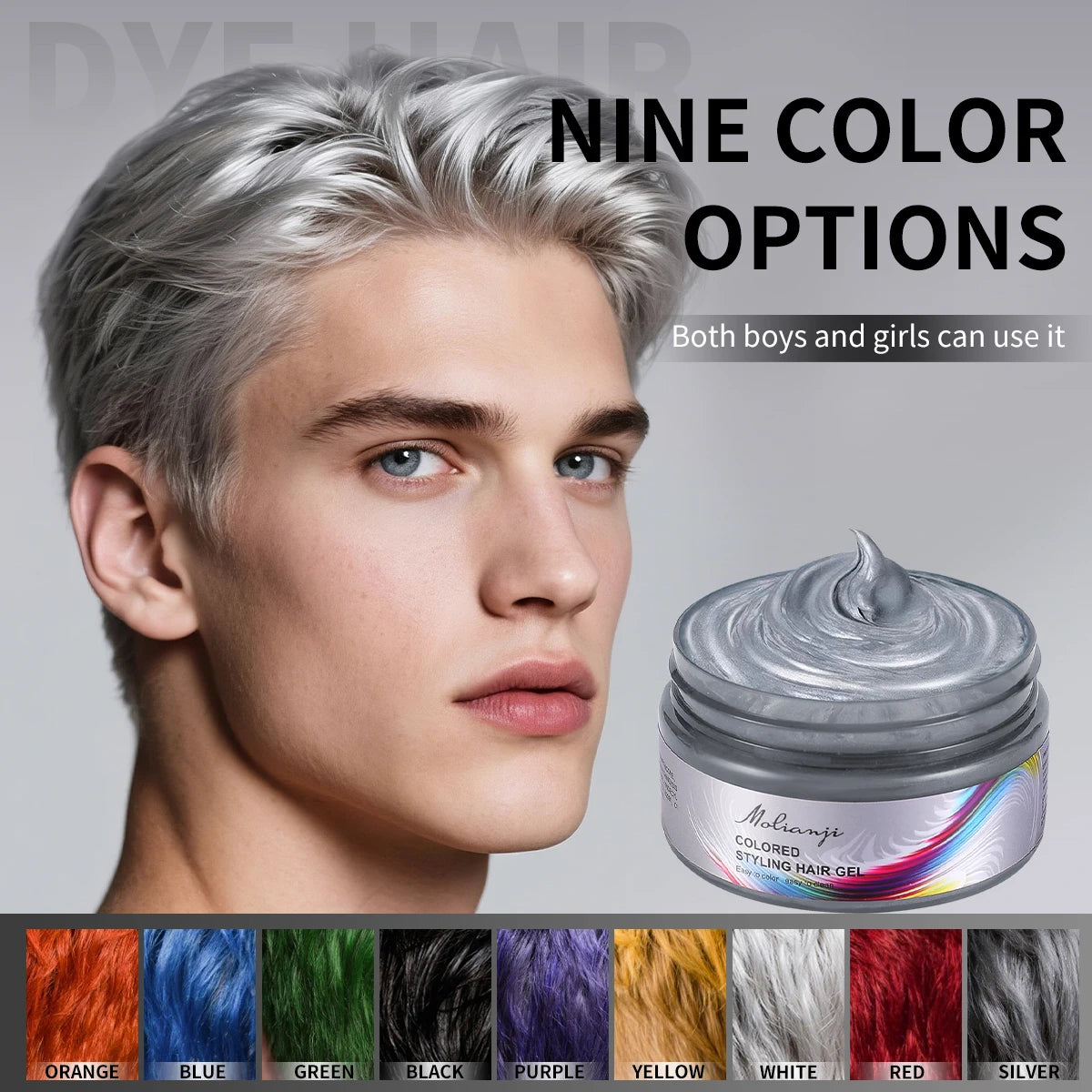 Temporary Color Hair Styling Wax