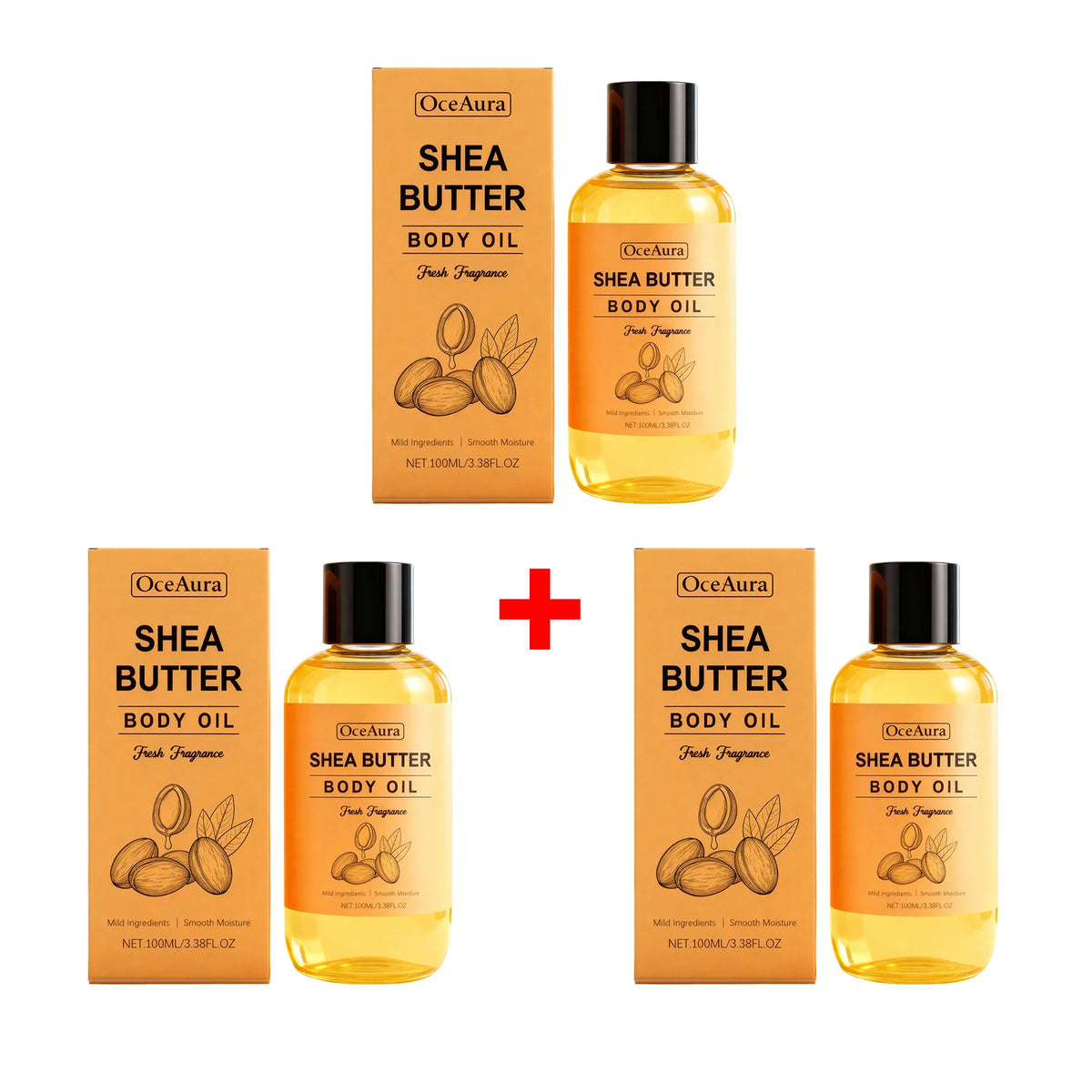 Nourishing Shea Butter Body Oil for Dry Skin