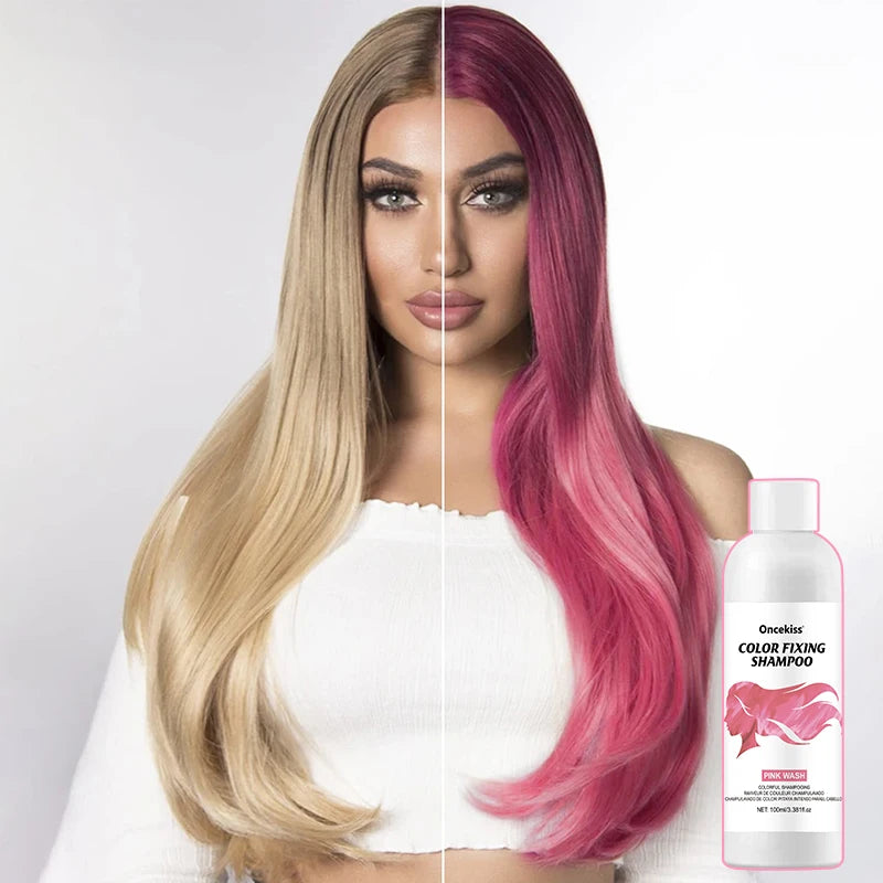 Semi-Permanent Color Depositing Hair Dye Shampoo