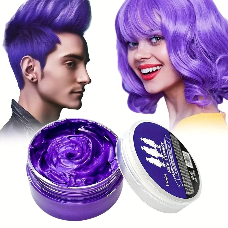 Temporary Washable Hair Color Styling Wax