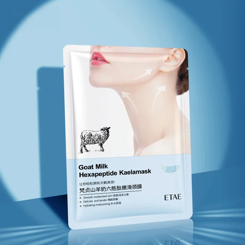 Firming and Hydrating Collagen Neck Mask for Smooth Skin
