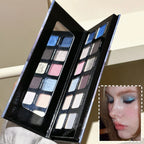 12-Color Shimmer and Matte Eyeshadow Palette