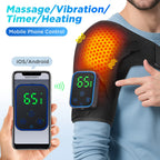 Cordless Heated Shoulder Massage Brace with App Control