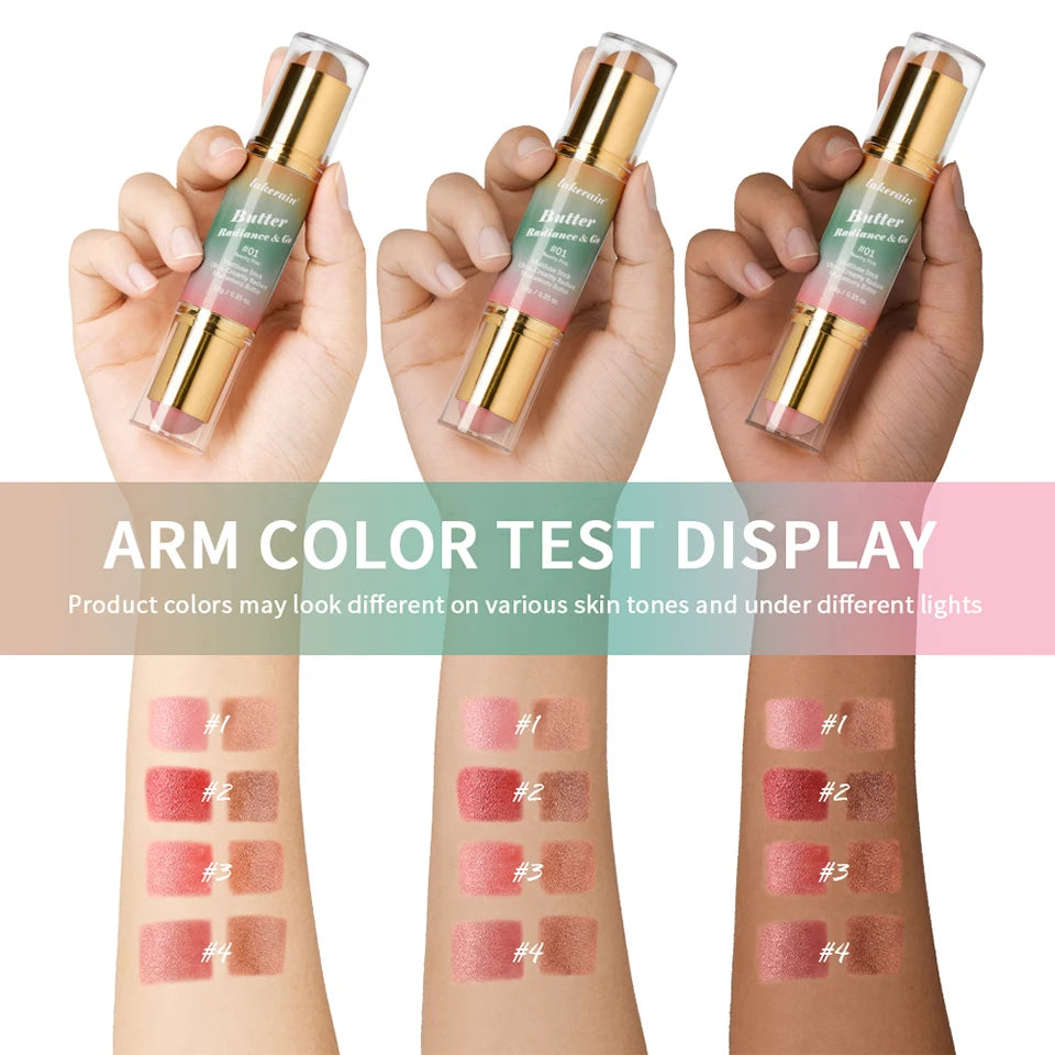 Dual-Ended Cream Bronzer and Blush Stick - 14