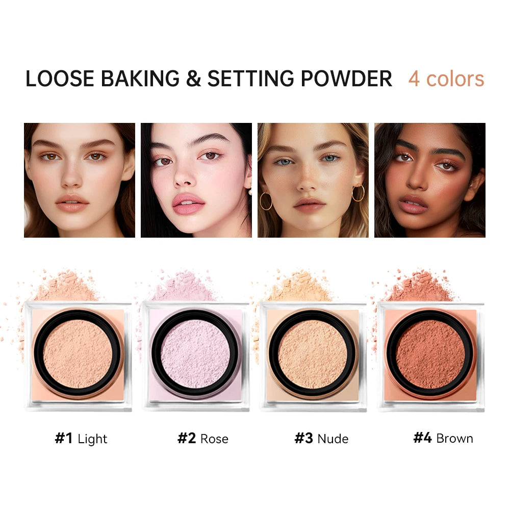 Matte Setting Loose Powder for Oil Control