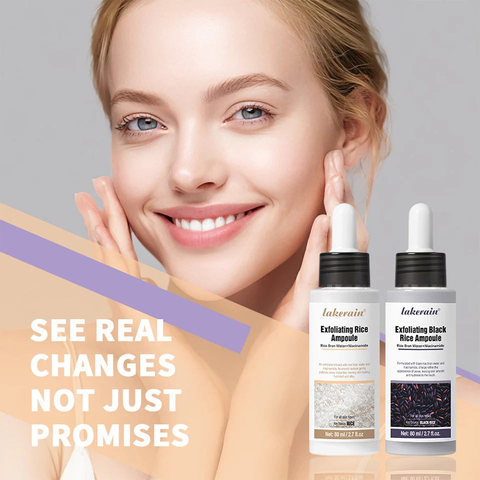 Exfoliating Rice Essence for Deep Pore Cleansing and Brightening