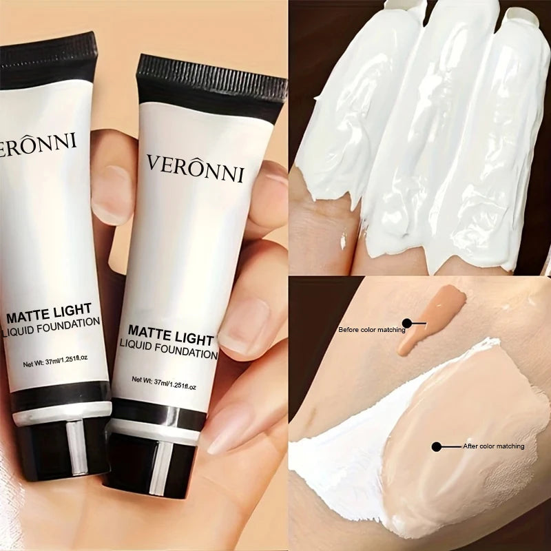 Pure White Liquid Foundation for Stage Makeup and Special Effects