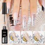 Metallic Liner Gel Polish for French Manicure Art