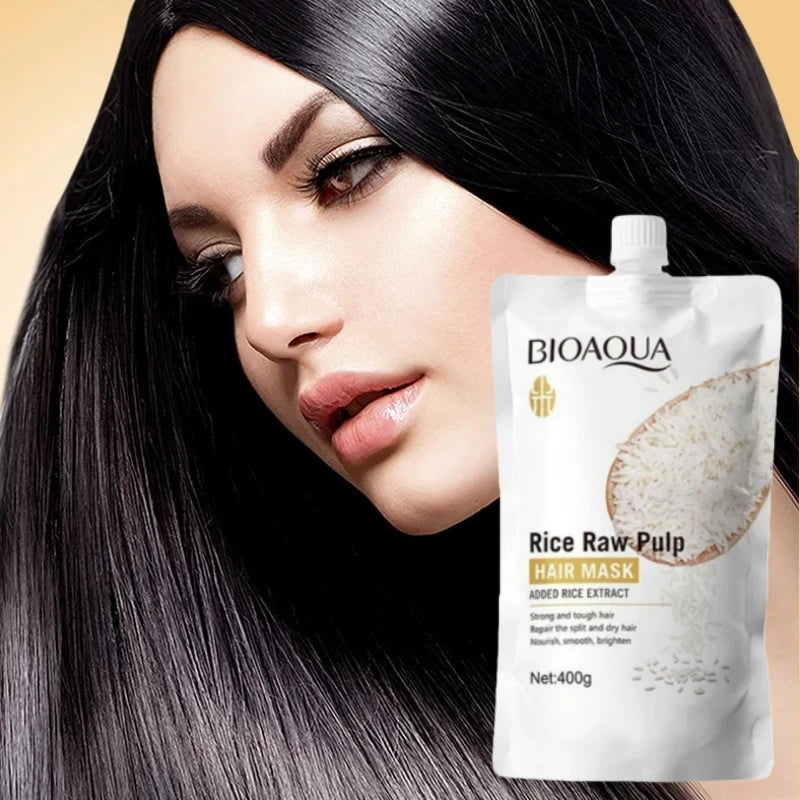Deep Repairing Rice Hair Mask for Dry and Damaged Hair