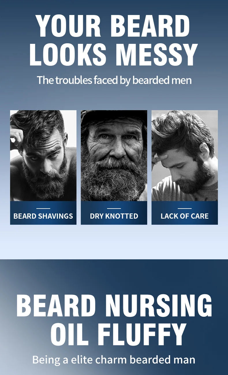 5-Piece Men's Grooming and Beard Care Set - 8