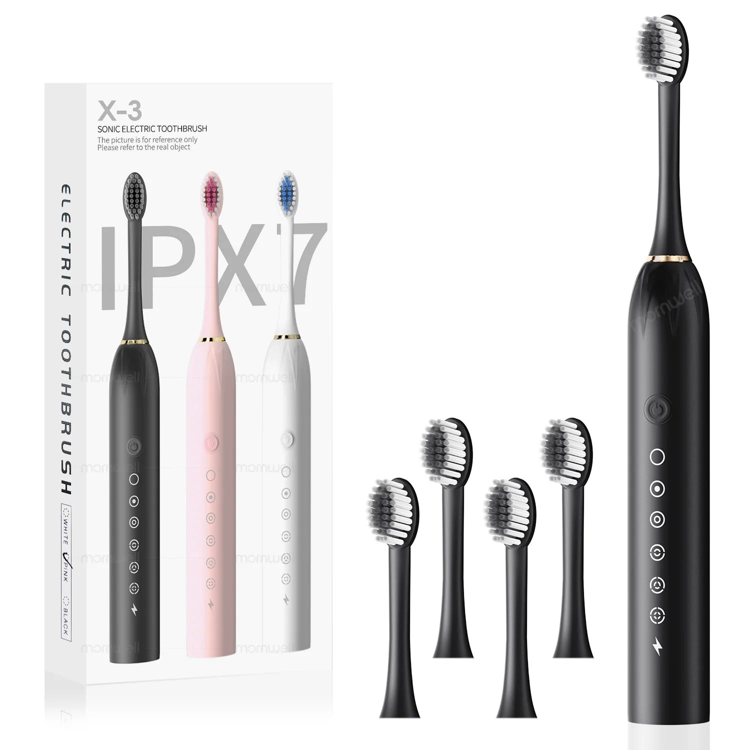 Rechargeable Sonic Electric Toothbrush with 6 Modes - 18